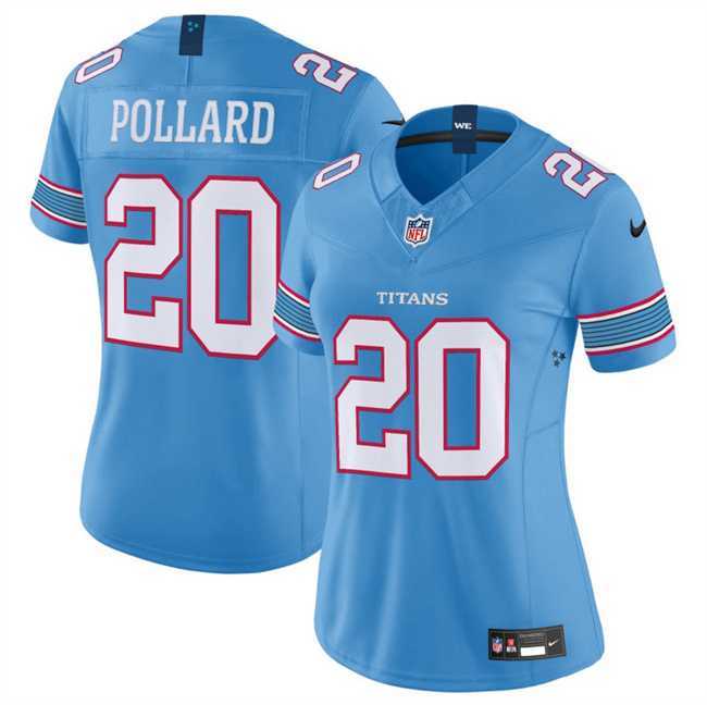 Women's Tennessee Titans #20 Tony Pollard Light Blue 2026 F.U.S.E. Vapor Limited Stitched Jersey Dzhi,We sell and wholesale Women's Tennessee Titans #20 Tony Pollard Light Blue 2026 F.U.S.E. Vapor Limited Stitched Jersey Dzhi on line form chian!