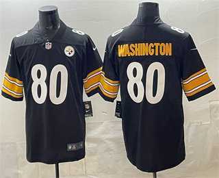 Men's Pisttburgn Steelers #80 Darnell Washington Black Vapor Untouchable Limited Stitched Jersey,We sell and wholesale Men's Pisttburgn Steelers #80 Darnell Washington Black Vapor Untouchable Limited Stitched Jersey on line form chian!