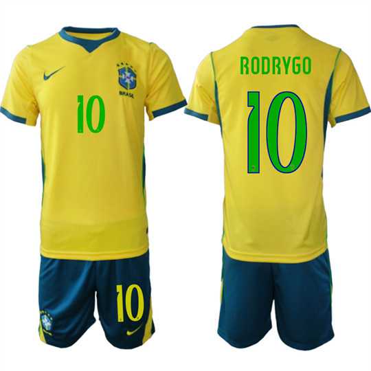 Men's Brazil #10 RODRYGO National Team FIFA x World Cup 2026 Home On Field Jersey,We sell and wholesale Men's Brazil #10 RODRYGO National Team FIFA x World Cup 2026 Home On Field Jersey on line form chian!