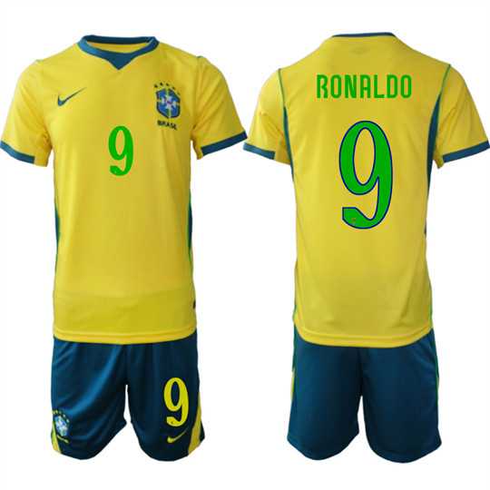 Men's Brazil #9 RONALDO National Team FIFA x World Cup 2026 Home On Field Jersey,We sell and wholesale Men's Brazil #9 RONALDO National Team FIFA x World Cup 2026 Home On Field Jersey on line form chian!