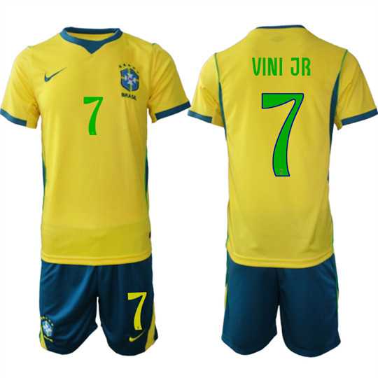 Men's Brazil #7 VINI JR National Team FIFA x World Cup 2026 Home On Field Jersey,We sell and wholesale Men's Brazil #7 VINI JR National Team FIFA x World Cup 2026 Home On Field Jersey on line form chian!
