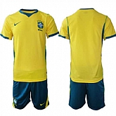 Men's Brazil Blank National Team FIFA x World Cup 2026 Home On Field Jersey,baseball caps,new era cap wholesale,wholesale hats