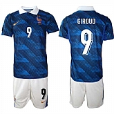 Men's France #9 GIROUD National Team FIFA x World Cup 2026 Home On Field Jersey,baseball caps,new era cap wholesale,wholesale hats