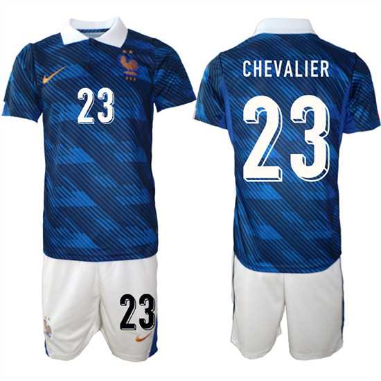 Men's France #23 CHEVALIER National Team FIFA x World Cup 2026 Home On Field Jersey,We sell and wholesale Men's France #23 CHEVALIER National Team FIFA x World Cup 2026 Home On Field Jersey on line form chian!