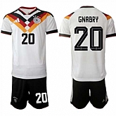 Men's Germany #20 GNABRY National Team FIFA x World Cup 2026 Home White On Field Jersey,baseball caps,new era cap wholesale,wholesale hats