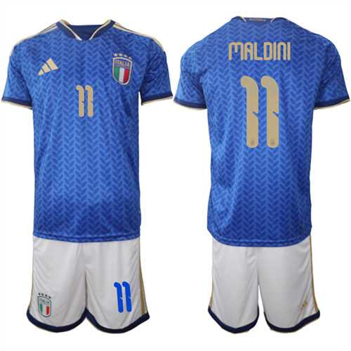 Men's Italy #11 MALDINI National Team FIFA x World Cup 2026 Home Blue On Field Jerseys,We sell and wholesale Men's Italy #11 MALDINI National Team FIFA x World Cup 2026 Home Blue On Field Jerseys on line form chian!