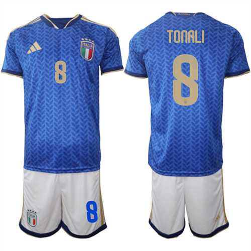 Men's Italy #8 TONALI National Team FIFA x World Cup 2026 Home Blue On Field Jerseys,We sell and wholesale Men's Italy #8 TONALI National Team FIFA x World Cup 2026 Home Blue On Field Jerseys on line form chian!