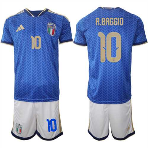 Men's Italy #10 R.BAGGIO National Team FIFA x World Cup 2026 Home Blue On Field Jerseys,We sell and wholesale Men's Italy #10 R.BAGGIO National Team FIFA x World Cup 2026 Home Blue On Field Jerseys on line form chian!