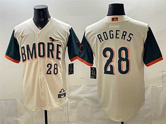 Men's Baltimore Orioles #28 Trevor Rogers Natural 2026 City Connect Stadium Stitched Jersey,We sell and wholesale Men's Baltimore Orioles #28 Trevor Rogers Natural 2026 City Connect Stadium Stitched Jersey on line form chian!