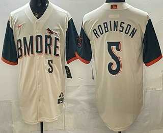 Men's Baltimore Orioles #5 Brooks Robinson Cream 2026 City Connect Stadium Jersey,We sell and wholesale Men's Baltimore Orioles #5 Brooks Robinson Cream 2026 City Connect Stadium Jersey on line form chian!
