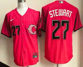 Men's Cincinnati Reds #27 Sal Stewart Red 2026 City Connect Stadium Jersey,We sell and wholesale Men's Cincinnati Reds #27 Sal Stewart Red 2026 City Connect Stadium Jersey on line form chian!