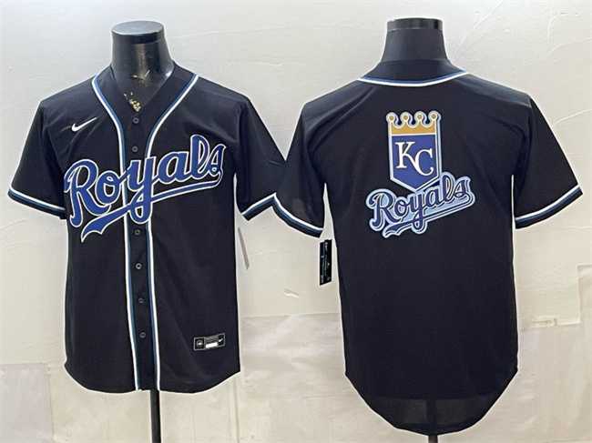 Men's Kansas City Royals Team Big Logo 2026 Fashion Replica Black Out Stitched Jerseys,We sell and wholesale Men's Kansas City Royals Team Big Logo 2026 Fashion Replica Black Out Stitched Jerseys on line form chian!