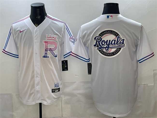 Men's Kansas City Royals Team Big Logo White 2026 City Connect Stadium Stitched Jersey,We sell and wholesale Men's Kansas City Royals Team Big Logo White 2026 City Connect Stadium Stitched Jersey on line form chian!