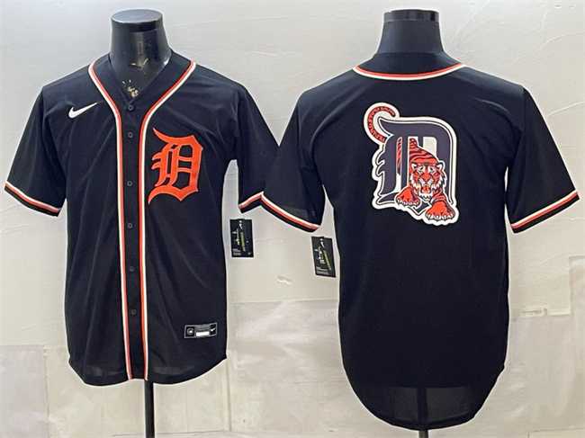 Men's Detroit Tigers Team Big Logo 2026 Fashion Replica Black Out Stitched Jersey,We sell and wholesale Men's Detroit Tigers Team Big Logo 2026 Fashion Replica Black Out Stitched Jersey on line form chian!