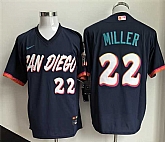Men's San Diego Padres #22 Mason Miller Obsidian 2026 City Connect Stadium Stitched Jersey,baseball caps,new era cap wholesale,wholesale hats