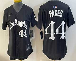 Women's Los Angeles Dodgers #44 Andy Pages Black Gothic Edition Vapor Premier Limited Jersey,We sell and wholesale Women's Los Angeles Dodgers #44 Andy Pages Black Gothic Edition Vapor Premier Limited Jersey on line form chian!