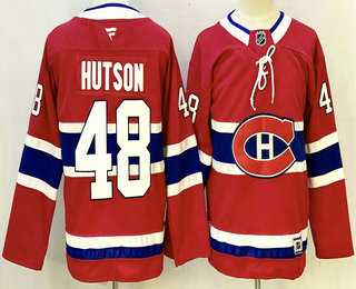 Youth Montreal Canadiens #48 Lane Hutson Red Authentic Jersey,We sell and wholesale Youth Montreal Canadiens #48 Lane Hutson Red Authentic Jersey on line form chian!