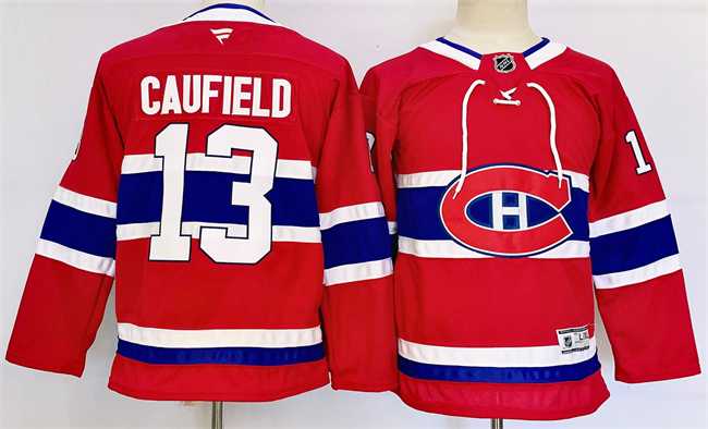 Youth Montreal Canadiens #13 Cole Caufield Red 2024-25 Stitched Jersey,We sell and wholesale Youth Montreal Canadiens #13 Cole Caufield Red 2024-25 Stitched Jersey on line form chian!