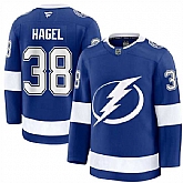 Men's Tampa Bay Lightning #38 Brandon Hagel Blue Home Stitched Hockey Jersey Dzhi,baseball caps,new era cap wholesale,wholesale hats