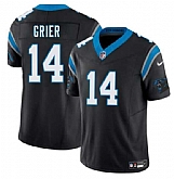 Men's Carolina Panthers #14 Will Grier Black 2026 F.U.S.E. Vapor Limited Stitched Jersey,baseball caps,new era cap wholesale,wholesale hats