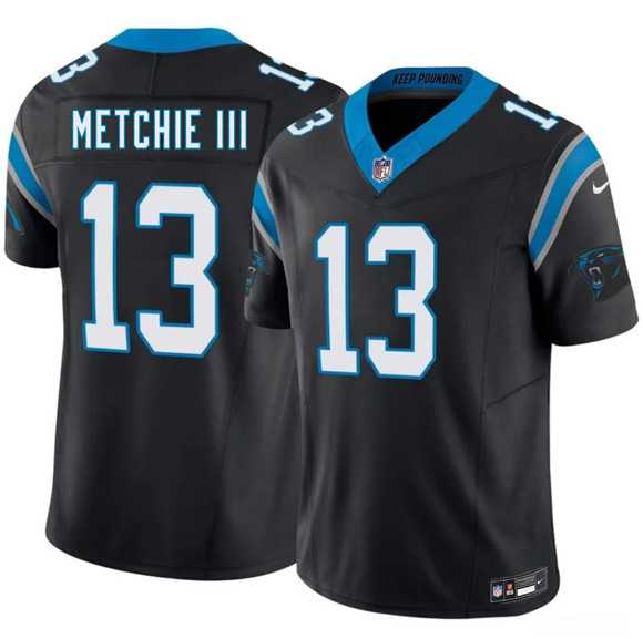 Men's Carolina Panthers #13 John Metchie III Black 2026 F.U.S.E. Vapor Limited Stitched Jersey,We sell and wholesale Men's Carolina Panthers #13 John Metchie III Black 2026 F.U.S.E. Vapor Limited Stitched Jersey on line form chian!