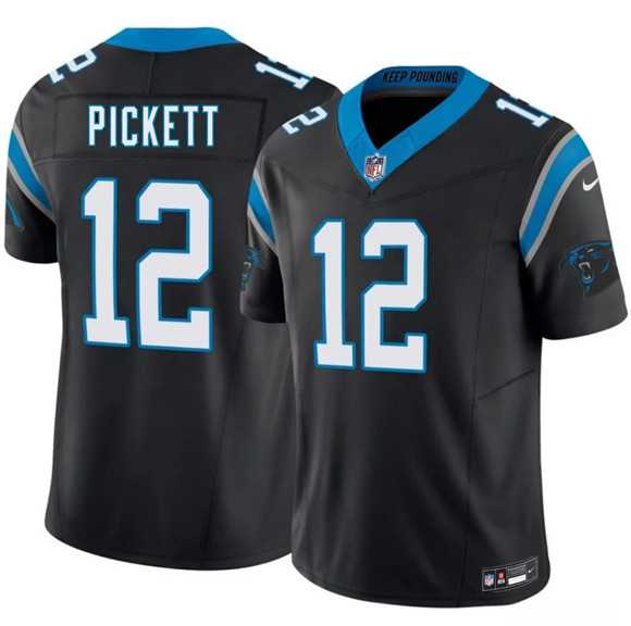 Men's Carolina Panthers #12 Kenny Pickett Black 2026 F.U.S.E. Vapor Limited Stitched Jersey,We sell and wholesale Men's Carolina Panthers #12 Kenny Pickett Black 2026 F.U.S.E. Vapor Limited Stitched Jersey on line form chian!