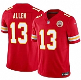 Men's Kansas City Chiefs #13 Cyrus Allen Red 2026 Draft F.U.S.E. Vapor Untouchable Limited Stitched Jersey,baseball caps,new era cap wholesale,wholesale hats