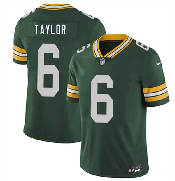 Men's Green Bay Packers #6 Tyrod Taylor Green 2026 Vapor Untouchable Limited Stitched Jersey,We sell and wholesale Men's Green Bay Packers #6 Tyrod Taylor Green 2026 Vapor Untouchable Limited Stitched Jersey on line form chian!