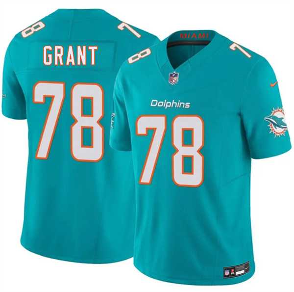 Men's Miami Dolphins #78 Kenneth Grant Aqua 2026 F.U.S.E. Vapor Limited Stitched Jersey,We sell and wholesale Men's Miami Dolphins #78 Kenneth Grant Aqua 2026 F.U.S.E. Vapor Limited Stitched Jersey on line form chian!