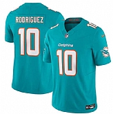 Men's Miami Dolphins #10 Jacob Rodriguez Aqua 2026 Draft F.U.S.E. Vapor Limited Stitched Jersey,baseball caps,new era cap wholesale,wholesale hats
