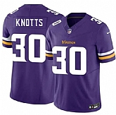 Men's Minnesota Vikings #30 Shaleak Knotts Purple 2026 Draft F.U.S.E. Vapor Untouchable Limited Stitched Jersey,baseball caps,new era cap wholesale,wholesale hats
