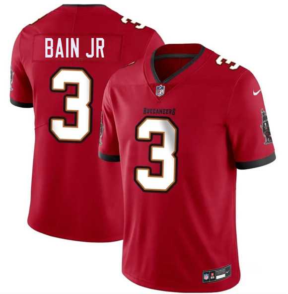 Men's Tampa Bay Buccaneers #3 Rueben Bain Jr Red 2026 Draft Vapor Limited Stitched Jersey,We sell and wholesale Men's Tampa Bay Buccaneers #3 Rueben Bain Jr Red 2026 Draft Vapor Limited Stitched Jersey on line form chian!