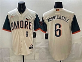 Men's Baltimore Orioles #6 Ryan Mountcastle Natural 2026 City Connect Stadium Stitched Jersey,baseball caps,new era cap wholesale,wholesale hats