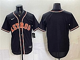 Men's Houston Astros Blank 2026 Fashion Replica Black Out Stitched Jersey,baseball caps,new era cap wholesale,wholesale hats