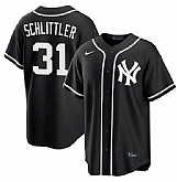 Men's New York Yankees #31 Cam Schlittler 2026 Fashion Replica Black Out Stitched Jersey Dzhi,baseball caps,new era cap wholesale,wholesale hats