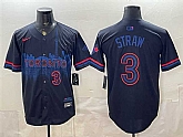 Men's Toronto Blue Jays #3 Myles Straw Navy 2024 City Connect Limited Stitched Jersey,baseball caps,new era cap wholesale,wholesale hats