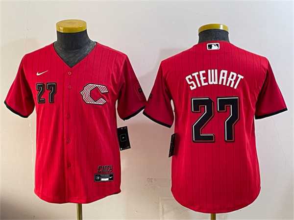 Women's Cincinnati Reds #27 Sal Stewart Red 2026 City Connect Stadium Stitched Jersey,We sell and wholesale Women's Cincinnati Reds #27 Sal Stewart Red 2026 City Connect Stadium Stitched Jersey on line form chian!