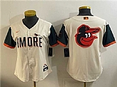 Youth Baltimore Orioles Team Big Logo Natural 2026 City Connect Stadium Stitched Jersey Dzhi,baseball caps,new era cap wholesale,wholesale hats