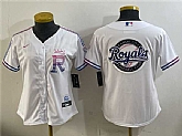 Youth Kansas City Royals Team Big Logo White 2026 City Connect Stadium Stitched Jersey Dzhi,baseball caps,new era cap wholesale,wholesale hats
