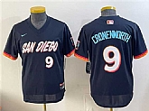 Youth San Diego Padres #9 Jake Cronenworth Obsidian 2026 City Connect Stadium Stitched Jersey,baseball caps,new era cap wholesale,wholesale hats