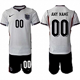 Men's England Custom 2026 White Home Soccer Jersey Suit,baseball caps,new era cap wholesale,wholesale hats