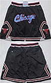 Men's Chicago Bulls Black 2026 Shorts 003 (Run Small),baseball caps,new era cap wholesale,wholesale hats