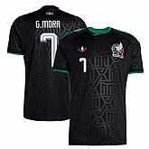 Men's Mexico #7 Gilberto Mora Black 2026 Soccer Jersey Suit,baseball caps,new era cap wholesale,wholesale hats