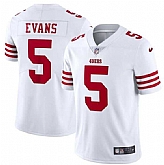 Men & Women & Youth San Francisco 49ers #5 Mike Evans White 2026 Vapor Untouchable Limited Stitched Jersey,baseball caps,new era cap wholesale,wholesale hats
