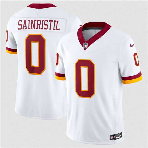 Men's Washington Commanders #0 Mike Sainristil White 2026 F.U.S.E. Vapor Limited Stitched Jersey Dzhi,We sell and wholesale Men's Washington Commanders #0 Mike Sainristil White 2026 F.U.S.E. Vapor Limited Stitched Jersey Dzhi on line form chian!