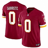 Men's Washington Commanders #0 Mike Sainristil Burgundy 2026 F.U.S.E. Vapor Limited Stitched Jersey Dzhi,baseball caps,new era cap wholesale,wholesale hats
