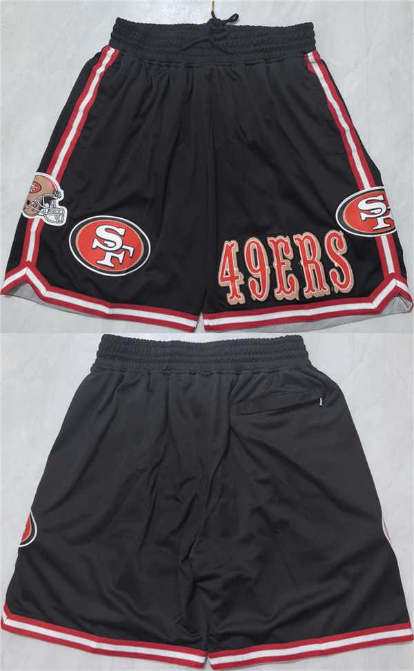 Men's San Francisco 49ers Black Shorts (Run Small),We sell and wholesale Men's San Francisco 49ers Black Shorts (Run Small) on line form chian!