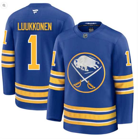 Men's Buffalo Sabres #1 Ukko-Pekka Luukkonen Blue Stitched Hockey Jersey Dzhi,We sell and wholesale Men's Buffalo Sabres #1 Ukko-Pekka Luukkonen Blue Stitched Hockey Jersey Dzhi on line form chian!