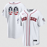 Men's Boston Red Sox Active Player Custom White 2026 All-Star Edition Stars & Stripes & USA 250 Fourth of July Home Stadium Stitched Baseball Jersey,baseball caps,new era cap wholesale,wholesale hats