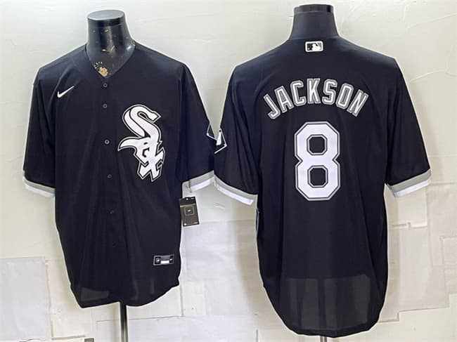 Men's Chicago White Sox #8 Bo Jackson Black Stitched Jersey,We sell and wholesale Men's Chicago White Sox #8 Bo Jackson Black Stitched Jersey on line form chian!